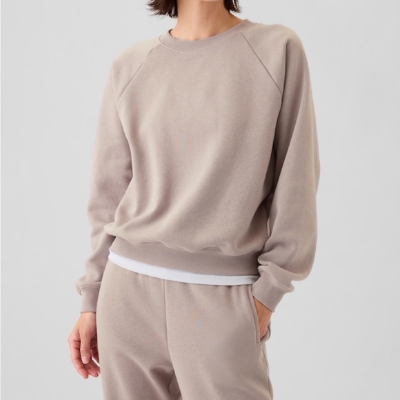 Gap Sweatsuit Vintage Soft Sweatshirt Boyfriend Joggers Tall Margate Sand Beige